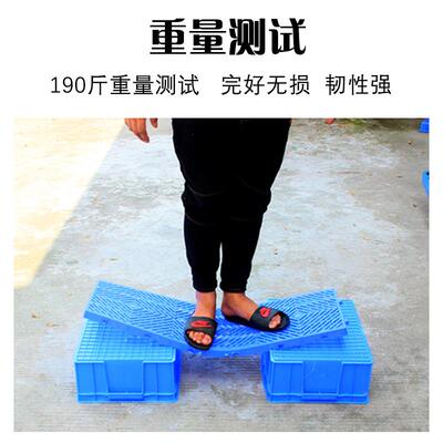 垫板蓝库色加厚平板网防潮仓塑格宠料物脚CPT垫板散热板笼垫板防