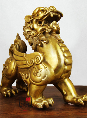 貔貅摆件 招财皮丘一对摆件 鎮宅聚财家居客厅玄关摆件