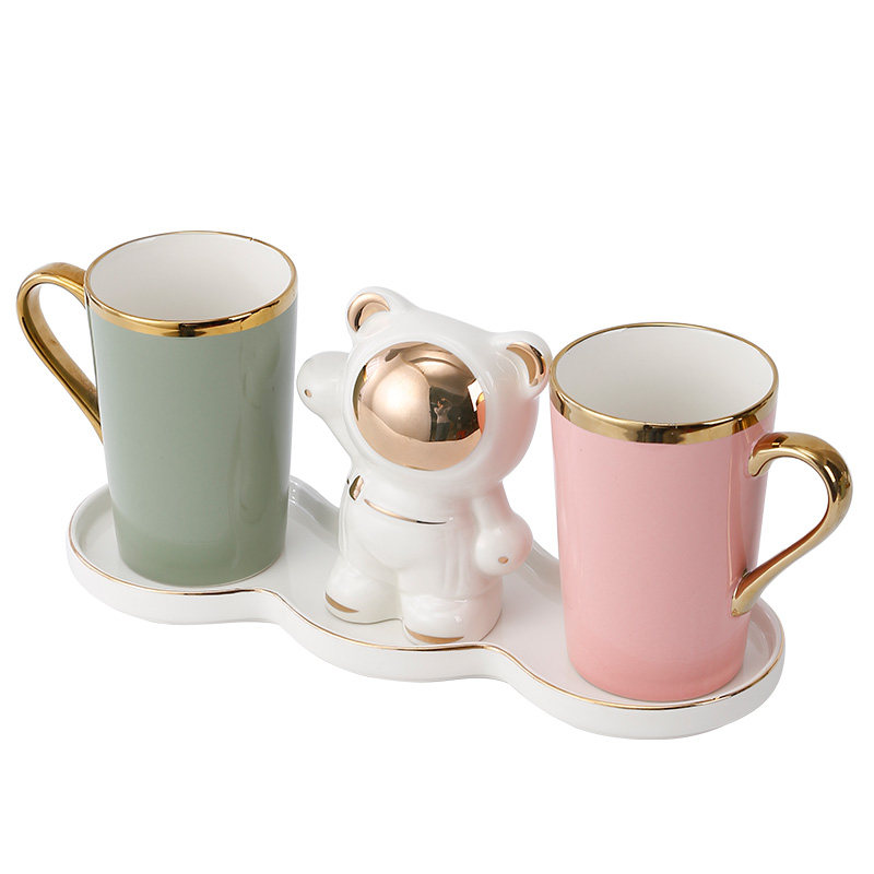 轻奢刷牙杯漱口杯套装情侣家用陶瓷牙缸杯牙刷牙杯,家庭/个人清洁工具,洗漱杯,淘宝优惠券,粉丝福利购,淘宝优惠卷