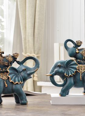 家居饰品摆件客厅桌面小装饰品玄关招财欧式乔迁新房礼品