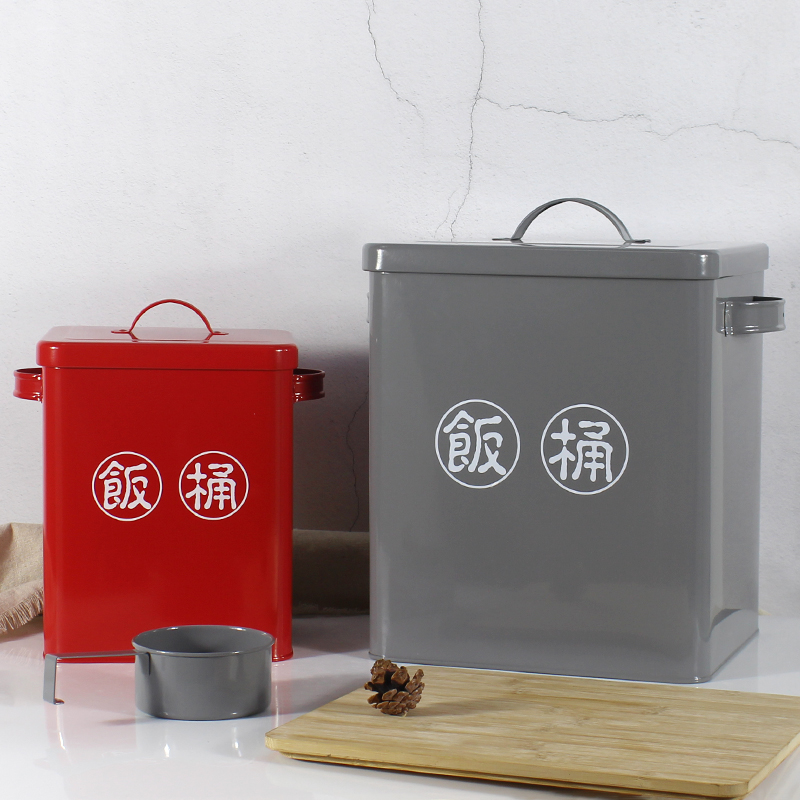 潮流宠物储粮桶狗粮桶防潮密封猫粮桶大容量收纳储存桶食品收纳盒