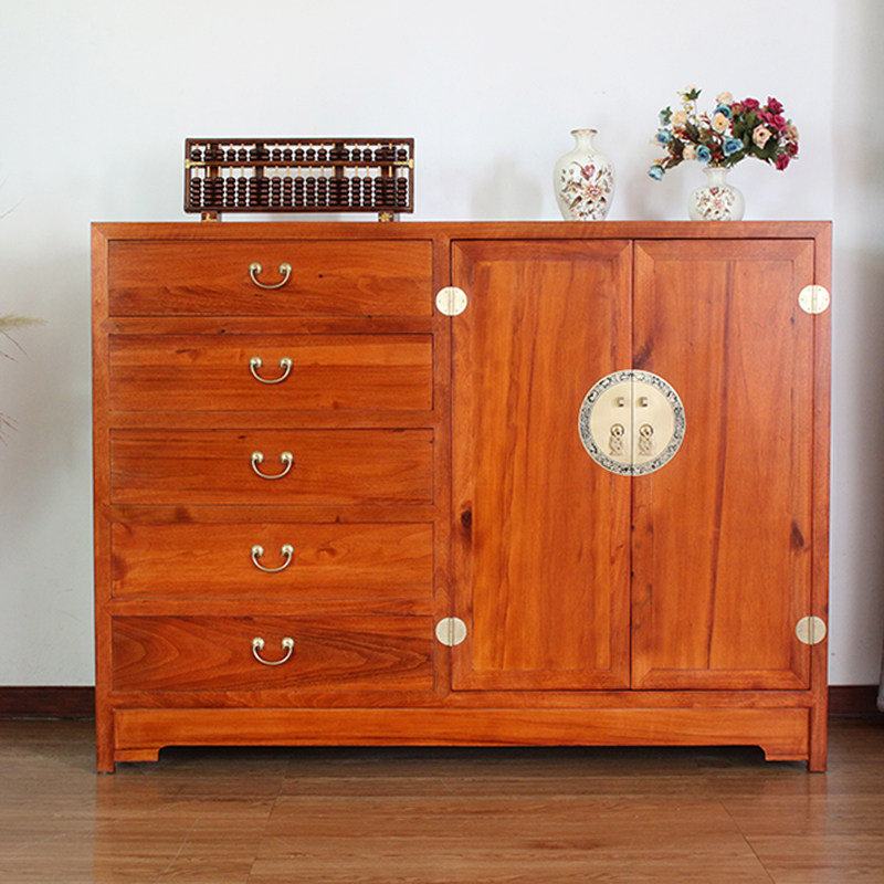 香樟木实木衣柜小户型带抽屉衣橱卧室多功能储物矮柜双门儿童衣柜,住宅家具,独立衣柜,淘宝优惠券,粉丝福利购,淘宝优惠卷