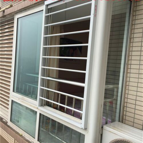 重庆童拆防护栏隐形防护网防盗纱门窗 飘窗阳台防坠网儿卸防护窗