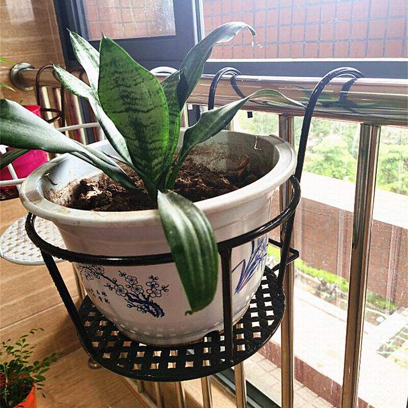 特大号加粗加固阳台栏杆花架悬挂式铁艺护栏花盆架吊兰绿萝小花架,住宅家具,花架/花几,淘宝优惠券,粉丝福利购,淘宝优惠卷