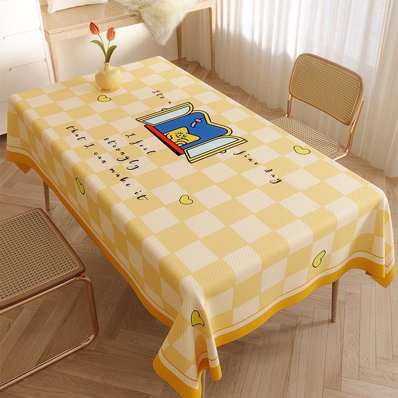 水果布艺加厚棉麻防水防烫餐桌布小清新装饰盖巾格子风,居家布艺,桌布,淘宝优惠券,粉丝福利购,淘宝优惠卷