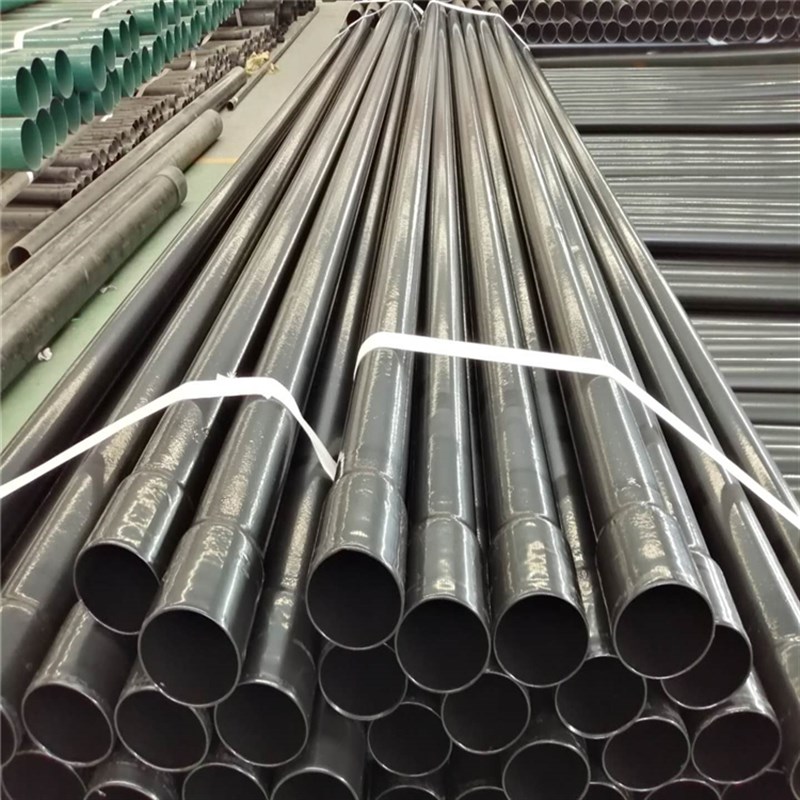 热浸塑穿线钢管NHAP热浸塑钢管热镀锌过轨钢管电力改造电力钢管