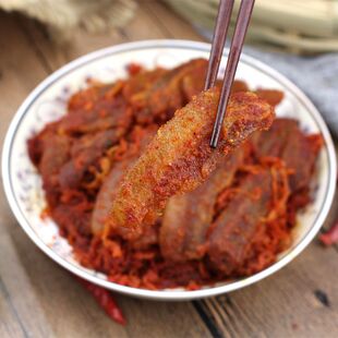 云南特产萝卜丝鲊肉500g保山美食施甸香榨炸肉私房下饭菜