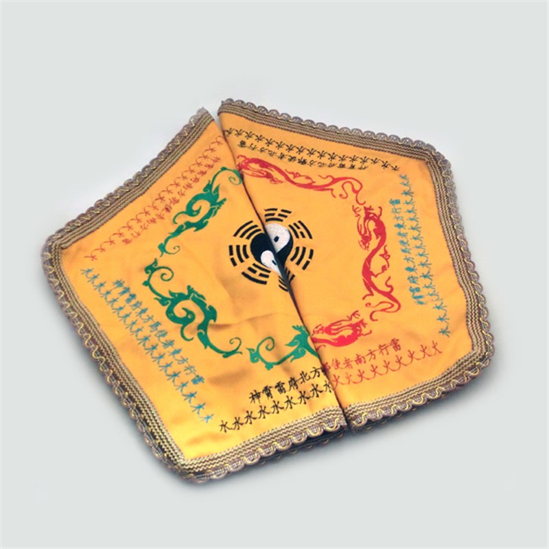 雷法修习五雷掌法配用阴阳五雷阵图手工绣制用品