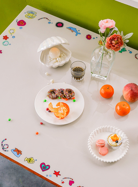 左咸敦道*owa款奥莉蛙防水防油免洗P桌布书桌餐桌茶几垫