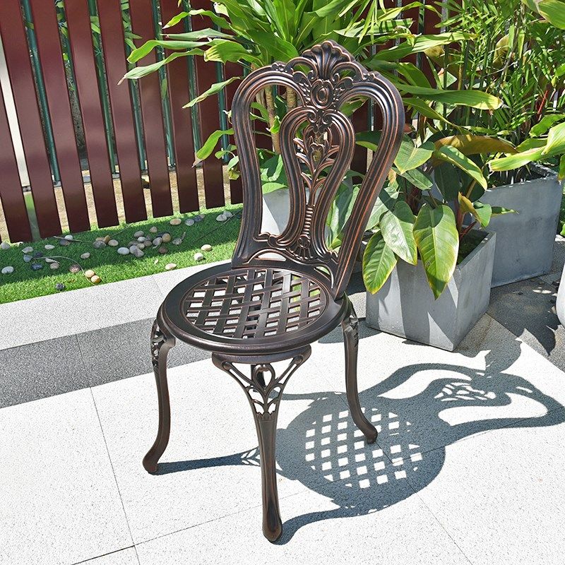 晏歌铸铝户外庭院阳台椅花园休闲椅子家用小户型家居靠背椅,住宅家具,桌椅套件,淘宝优惠券,粉丝福利购,淘宝优惠卷