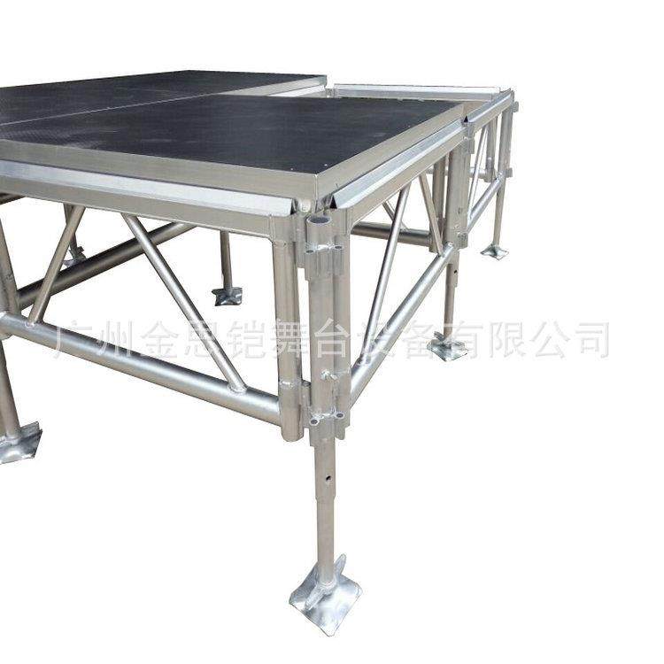 铝合金拼装临时活动舞台架舞台游泳池水下超高田字框加固舞台板