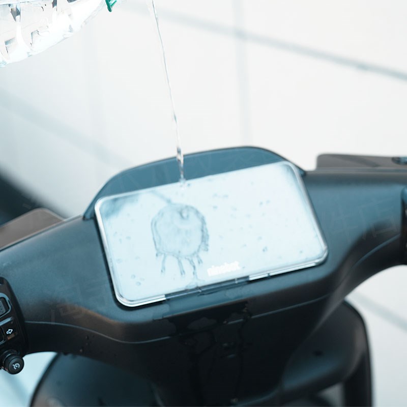 适用九/号新款Cz90电动车仪表罩高清防水耐磨中控保护盖改装配件