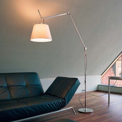 意大利Artemide中古客厅落地灯摇臂可调节卧室书房阿基米网红台灯