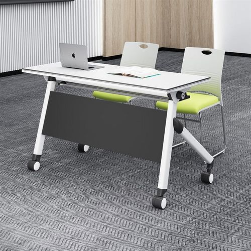 兆慕会议桌折叠培训桌培训桌椅组合移动办公桌长条桌会议室桌子可