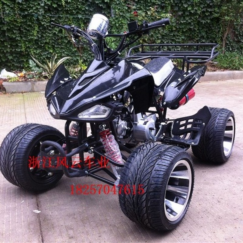 ATV四轮摩托车 125CC小火星沙滩车 液晶仪表 前鼓后碟 10寸铝轮