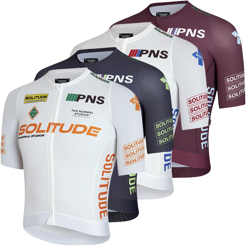 PNS高端数码印制夏季短袖骑行服时尚美学版自行车山地车竞技上衣