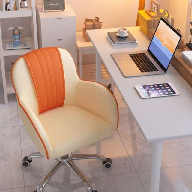 椅化妆!家用书桌写字升降女生椅卧室宿舍学习久坐寝室转电脑椅子