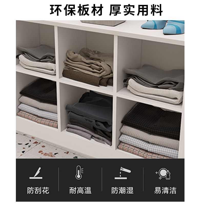 服装店双面格中岛桌展示柜台女装店铺中间摆放陈列桌流水台展示桌