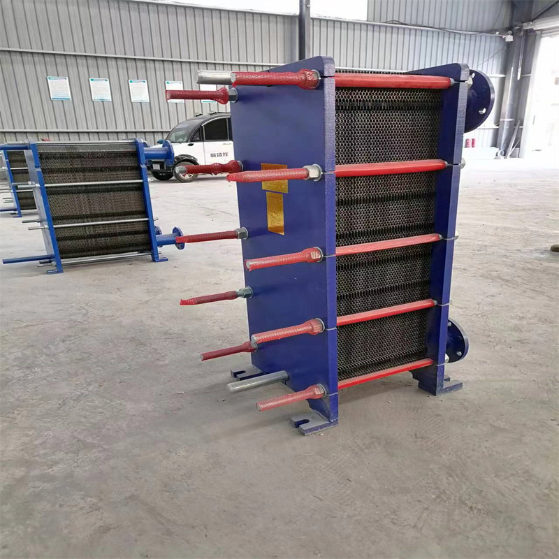 法兰口板式换热器内丝外丝可拆卸不锈钢60平方厂家直供换热器