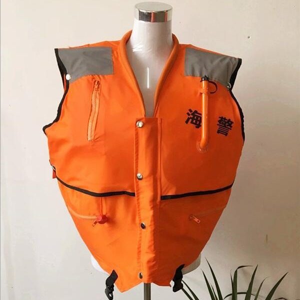 厂家直供船用双气囊充气救生衣 海事全自动充气救生衣可印字CCS证