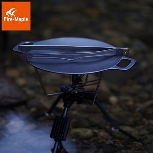 火枫纯铁煎烤盘无涂层户外露营野餐烧烤家用韩式烤肉盘子泉汇铁锅