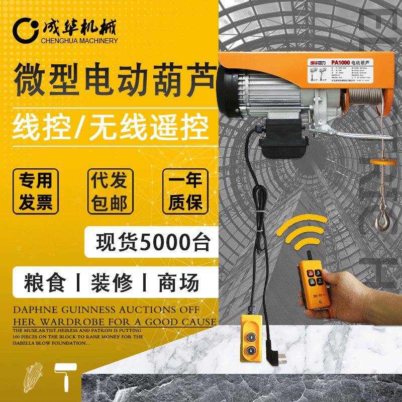 加工定制微型电动葫芦环链电动葫芦钢丝绳电动葫芦DHS电动葫芦