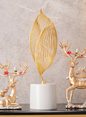 现代轻奢酒柜电视柜玄关风生水起摆件客厅装饰品乔迁新居礼品