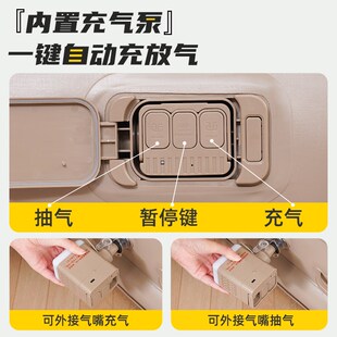 医院陪护充气床垫加高充气床家用打地铺户外露营便携单双人气垫床