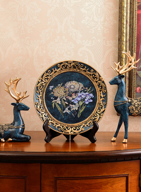 欧式摆件软装创意玄关美式酒柜家居饰品新婚乔迁新居礼物爱情天鹅