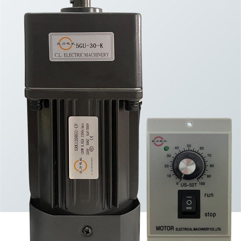 新品新品调速器齿轮减速机电动马达 6yW-400W 单相/三相 S220V/38