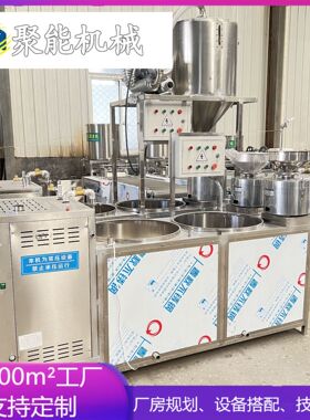 不锈钢气压豆腐成型机 彩色豆浆一体机 多功能创业豆腐机设备