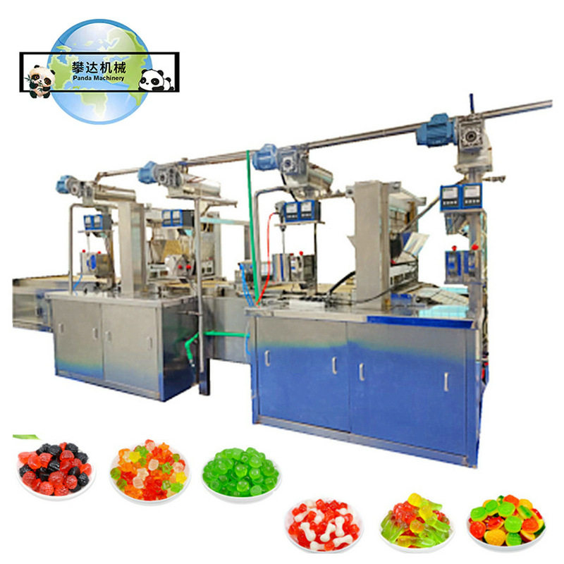 双机头双色夹心软糖浇注成型机双色软糖浇注设备软糖机械生产设备