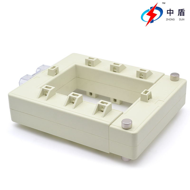 铜排开合式电流互感器开口式开启式方形交流高精度计量0.2 BH0.66