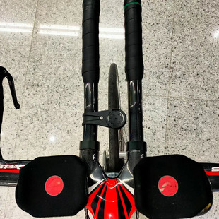 三铁自行车休息把TT把码表架佳明黑鸟适用码表座22.2mm车把