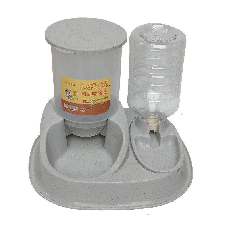 狗狗喂食器饮水器宠物猫咪喂食器坐式泰迪自动饮水器狗碗水盆用品