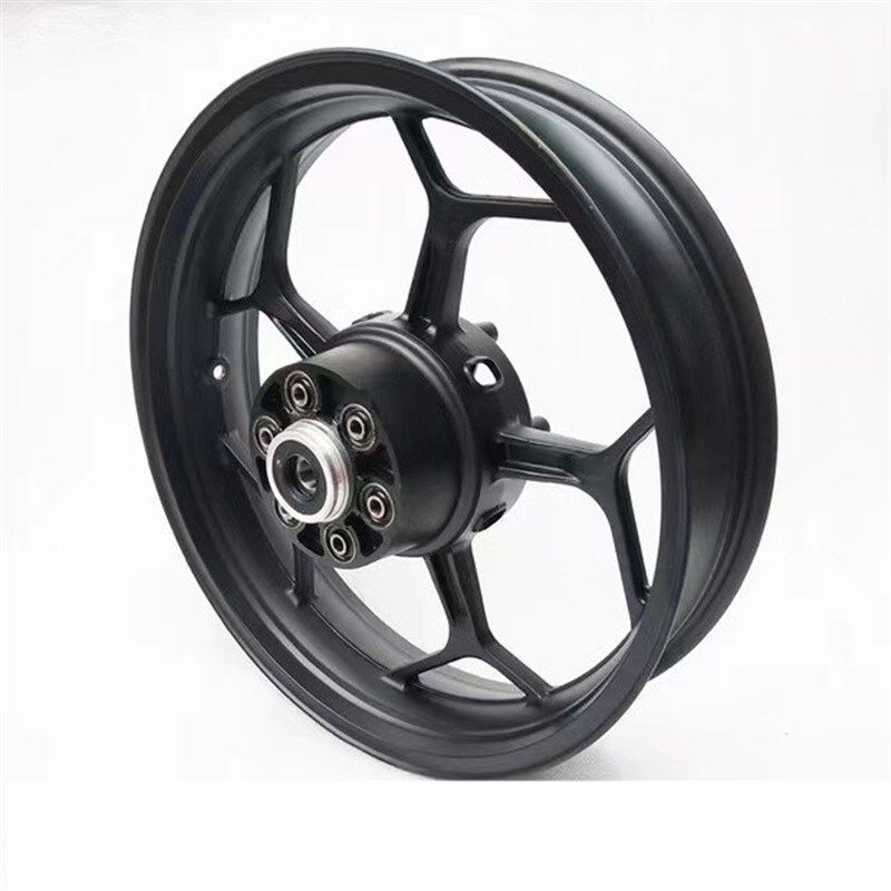 嘉托银本国威大力件宝雕N19摩爵车跑车配神前后轮毂钢圈