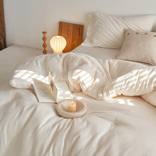 全棉春秋被芯大豆纤维被子冬被宿舍双人单人保暖