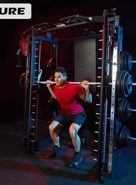 速尔G90史密斯机龙门深蹲飞鸟卧推架多功能综合力量训练健身器械