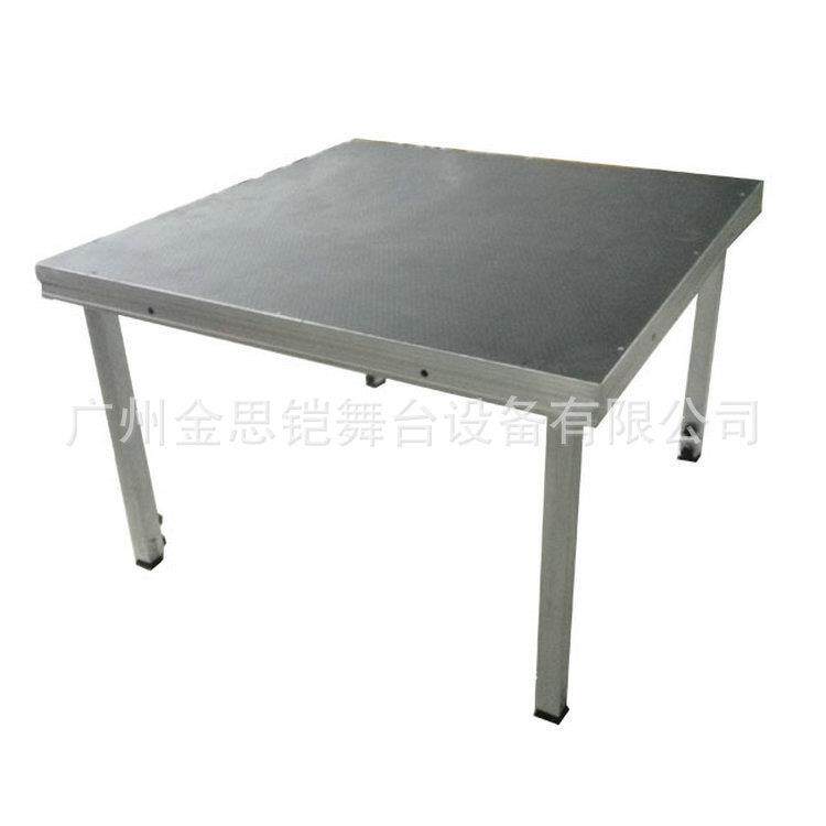 厂家供应铝合金简易拼装舞台四柱舞台大型户外演出活动舞台T台