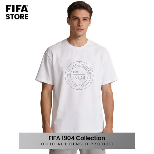 FIFA1904系列RUE SAINT HONORE SHIRT运动休闲T恤男圆领百搭女