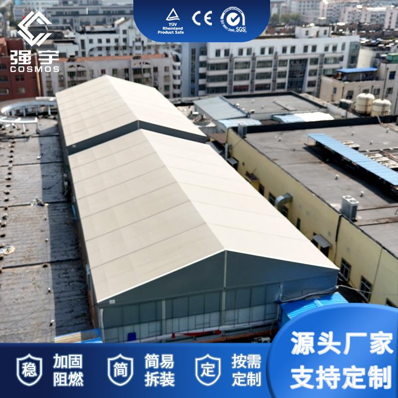 羽毛球馆篷房篮球场蓬房足球网球赛事活动棚房大型铝合金体育馆