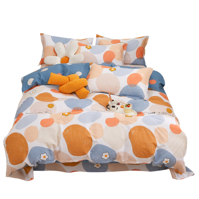 纯棉被套180220四件套180x200cm全棉被罩床单1.8*2.2米1.8*2.0