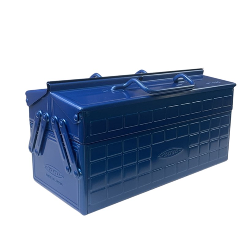 TOYO东洋ST-350整理工具箱二段式加厚铁皮盒子家庭储存箱 收纳箱