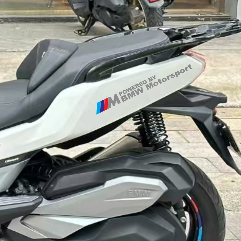 适用于宝马C400Gt贴纸,摩托车贴花,汽车后部双面印花,防水改装汽