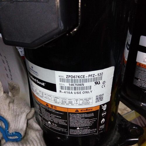 ZP67KCE-TFD-52E ZP72KCE ZPD67KCE-PFZ-532全新谷轮压缩机 R410a