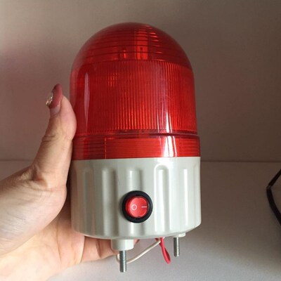 声光报警器LTE-5082JS旋转警示灯220V声光分开48v36vLED报警信号
