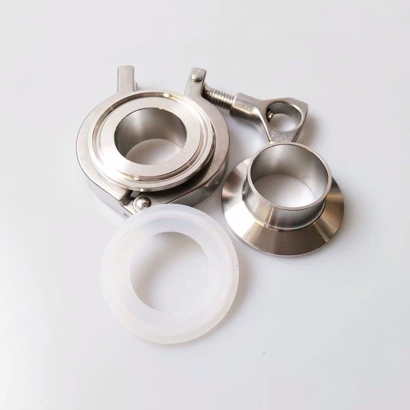 304不锈钢快装接头/卫生级快装接头 卡箍式/快装卡箍接头356-508