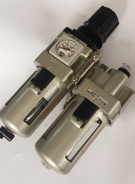 SMC两联件AC20A-AC30A-AC40A-N01DG-N02DE-N03CG-N04CE-1-2-R-N-S