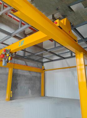 常年直供单梁起重机电动桥式单梁行车车间用1吨2TT欧式单梁起重