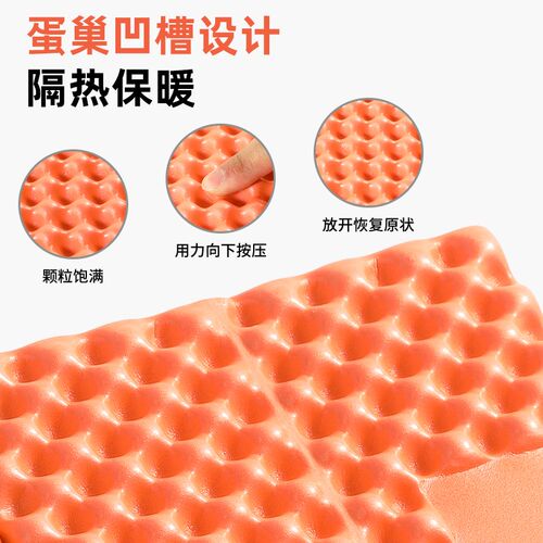 原古人蛋巢防潮垫加厚户外露营蛋槽垫帐篷内垫便携春游帐篷地垫子